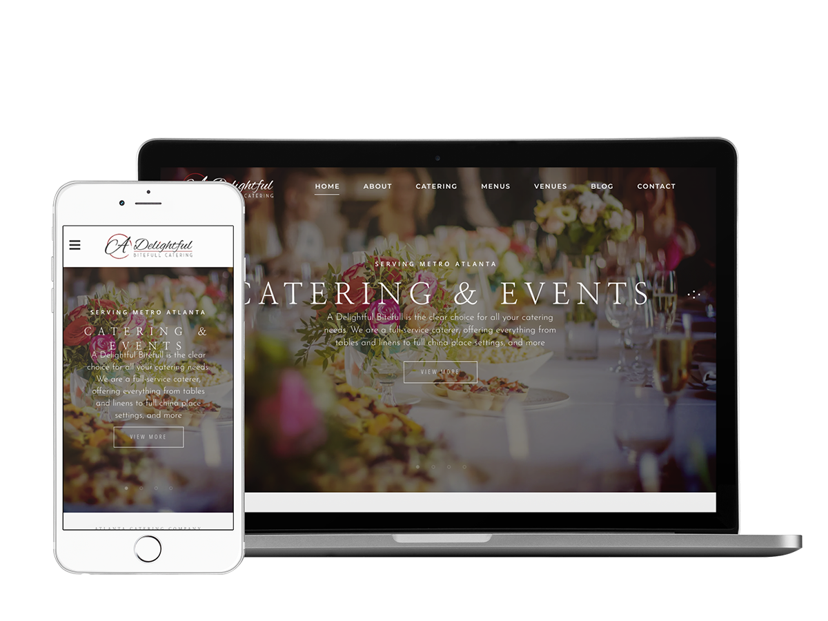 Wedding & events wordpress theme with Bitefull catering integration.