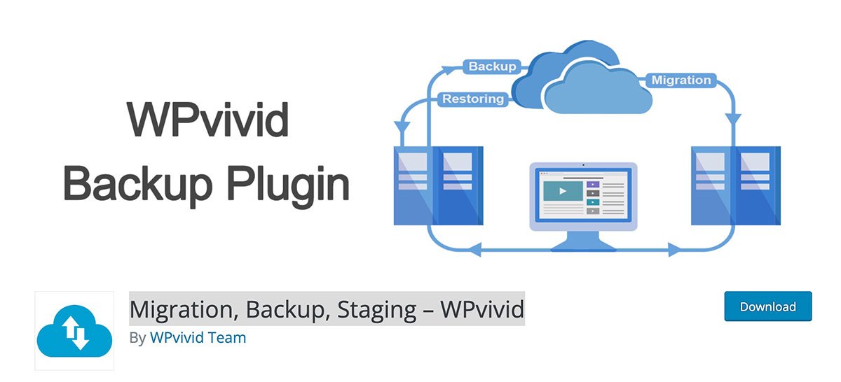 WPVivid Backup Plugin for Website Migration from Flywheel Hosting to Siteground