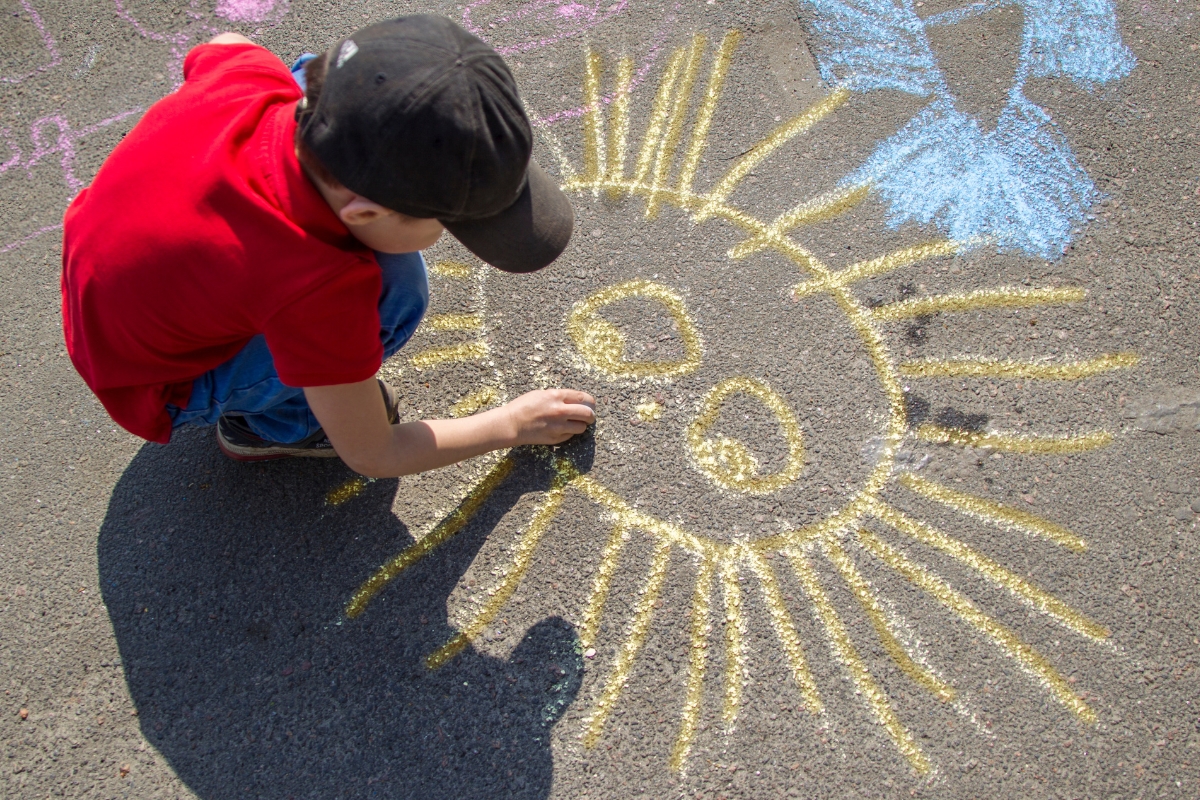 chalktoberfest marietta kids