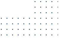 A grid of horizontal and vertical lines forms a square pattern with some additional lines extending outward to the right. The lines are evenly spaced and create a minimalist design.